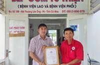 THĂM VÀ TRAO TẶNG TẤM LÒNG VÀNG CHO BẾP CƠM TỪ THIỆN TẠI BỆNH VIỆN LAO VÀ BỆNH PHỔI TỈNH CÀ MAU