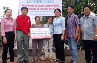 KHỞI CÔNG XÂY DỰNG NHÀ CHỮ THẬP ĐỎ CHO NGƯ DÂN