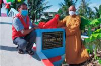 HỘI CTĐ HUYỆN THỚI BÌNH TỔ CHỨC KHÁNH THÀNH CẦU BÌNH AN 4