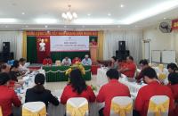 HUYỆN THỚI BÌNH TỔ CHỨC HỘI NGHỊ TỔNG KẾT CÔNG TÁC HỘI VÀ PHONG TRÀO CHỮ THẬP ĐỎ NĂM 2023