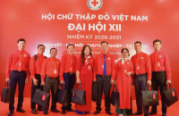 KHAI MẠC PHIÊN THỨ NHẤT ĐẠI HỘI ĐẠI BIỂU TOÀN QUỐC HỘI CHỮ THẬP ĐỎ VIỆT NAM LẦN THỨ XII