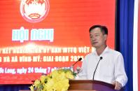 Sơ kết một năm thực hiện Chương trình kết nghĩa giữa Ủy ban MTTQ Việt Nam xã Phước Long và xã Vĩnh Mỹ