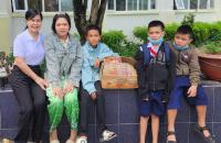 HỘI CHỮ THẬP ĐỎ XÃ CÁI ĐÔI VÀM – CHUNG TAY YÊU THƯƠNG, ĐỒNG HÀNH CÙNG TRẺ MỒ CÔI