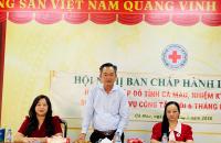 HỘI NGHỊ LẦN THỨ HAI, BAN CHẤP HÀNH HỘI CHỮ THẬP ĐỎ TỈNH CÀ MAU KHÓA I