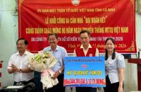 KHỞI CÔNG XÂY DỰNG 64 CĂN NHÀ “ĐẠI ĐOÀN KẾT” CHO HỘ NGHÈO, CẬN NGHÈO KHÓ KHĂN VỀ NHÀ Ở