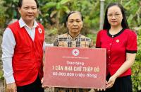 KHỞI CÔNG XÂY DỰNG NHÀ CHỮ THẬP ĐỎ TẠI XÃ PHƯỚC LONG