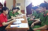 LAN TỎA YÊU THƯƠNG TỪ TRẠI GIAM CÁI TÀU: HƠN 150 CÁN BỘ, CHIẾN SĨ THAM GIA HIẾN MÁU CỨU NGƯỜI