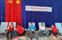 HỘI CHỮ THẬP ĐỎ HUYỆN THỚI BÌNH TỔ CHỨC  HIẾN MÁU TÌNH NGUYỆN ĐỢT 1 NĂM 2021