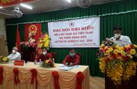 ĐẠI HỘI ĐẠI BIỂU HỘI CHỮ THẬP ĐỎ VIỆT NAM THỊ TRẤN SÔNG ĐỐC, HUYỆN TRẦN VĂN THỜI, NHIỆM KỲ 2021 - 2026