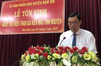 ĐẦM DƠI TỔ CHỨC LỄ TÔN VINH NGƯỜI HIẾN MÁU TÌNH NGUYỆN