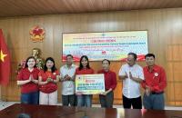 CHƯƠNG TRÌNH GIAO LƯU, CHIA SẺ KINH NGHIỆM, HỖ TRỢ NHÀ CHỮ THẬP ĐỎ VÀ HỌC BỔNG TẠI HUYỆN NGỌC HIỂN