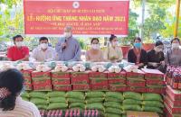 HỘI CHỮ THẬP ĐỎ HUYỆN CÁI NƯỚC HƯỞNG ỨNG “THÁNG NHÂN ĐẠO”  DO TRUNG ƯƠNG HỘI CHỮ THẬP ĐỎ VIỆT NAM PHÁT ĐỘNG