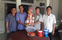 HUYỆN HỘI TRẦN VĂN THỜI THĂM VÀ TẶNG QUÀ CÁC ĐỒNG CHÍ NGUYÊN LÃNH ĐẠO HUYỆN HỘI 
