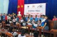 HỘI CHỮ THẬP ĐỎ TỈNH CÀ MAU TRAO TẶNG XE ĐẠP CHO HỌC SINH NGHÈO VƯỢT KHÓ