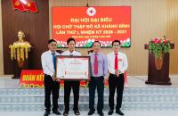 Đại hội đại biểu Hội Chữ thập đỏ xã Khánh Bình lần thứ I, nhiệm kỳ 2026 – 2031