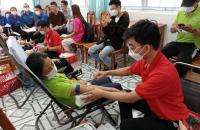 TRƯỜNG CAO ĐẲNG Y TẾ CÀ MAU TỔ CHỨC HIẾN MÁU TÌNH NGUYỆN VỚI CHỦ ĐỀ “BLOUSE TRẮNG – TRÁI TIM HỒNG”