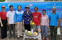 KHỞI CÔNG XÂY DỰNG NHÀ TÌNH THƯƠNG TẠI XÃ TÂN HẢI