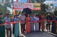 KHÁNH THÀNH CẦU GIAO THÔNG NÔNG THÔN TẠI  XÃ VIÊN AN, HUYỆN NGỌC HIỂN.