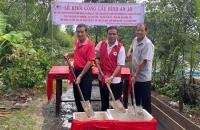 THỚI BÌNH: KHỞI CÔNG XÂY DỰNG CẦU GIAO THÔNG NÔNG THÔN